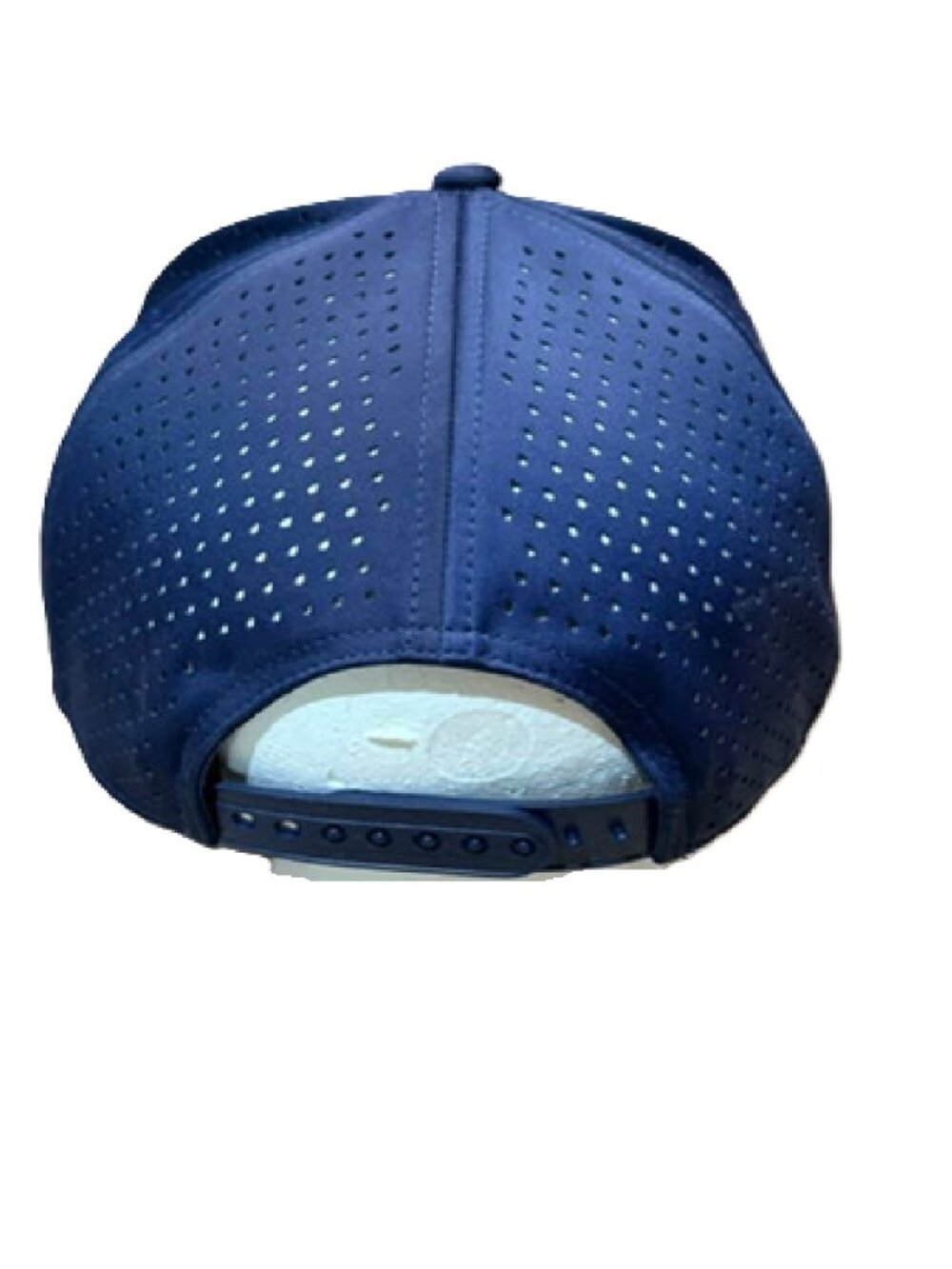Navy and Red Racing Snapback Hat - Picture 3 of 6